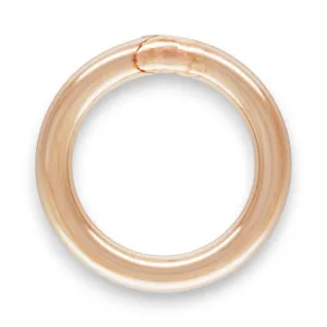 🔗 Jump Ring (Closed/Soldered) - ROUND in 14ct Pink Gold Filled