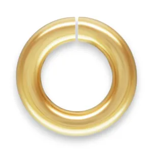 🔗 Jump Ring (Open, Heavy Weight) in 9ct Yellow Gold - ROUND