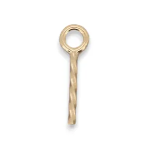 🔗 Screw Style Peg with Closed Jump Ring