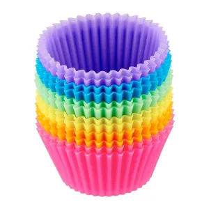 12-Piece Silicone Cupcake Pan Set