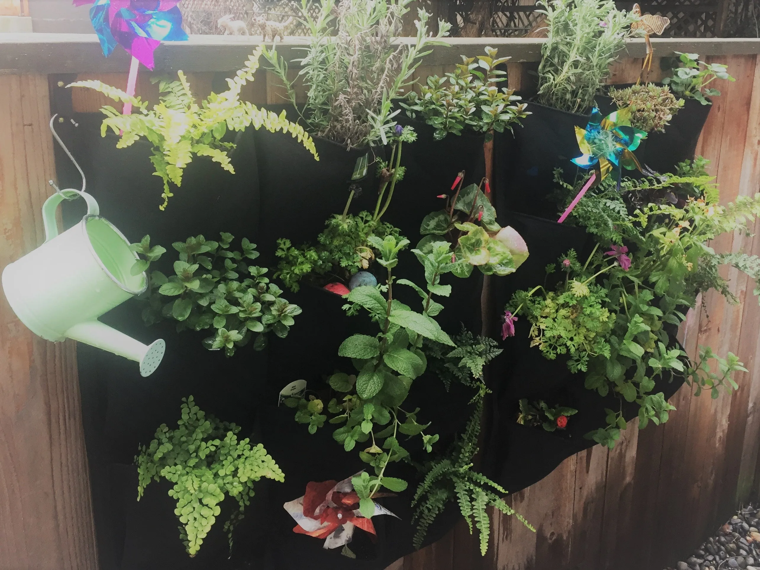 12 Pocket Outdoor Vertical Living Garden Wall Planter