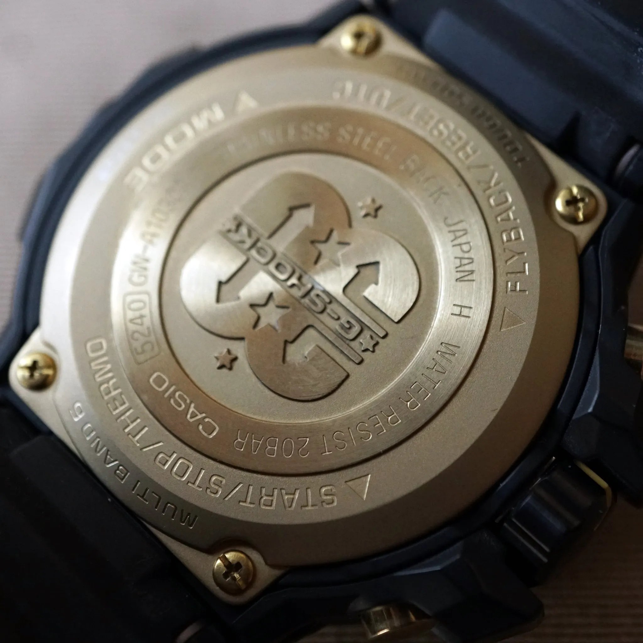 2012 CASIO G-SHOCK SKY COCKPIT GRAVITY DEFIER 30TH ANNIVERSARY NOS