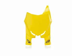 2018 SUZUKI RMZ450 STADIUM PLATE  YELLOW