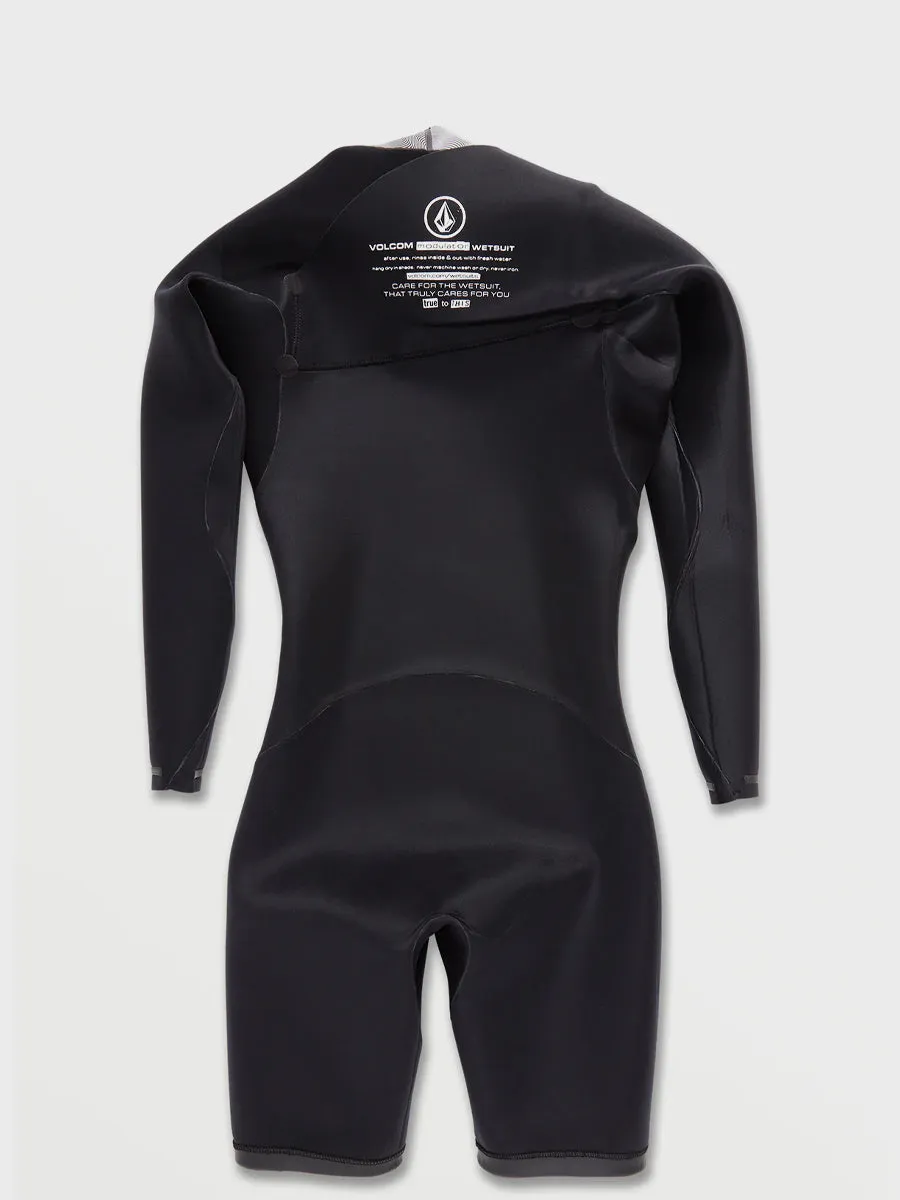 2/2 Chest Zip Long Sleeve Springsuit