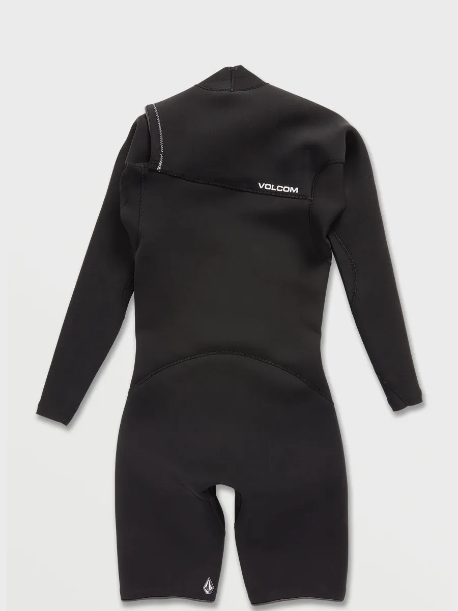 2/2 Chest Zip Long Sleeve Springsuit