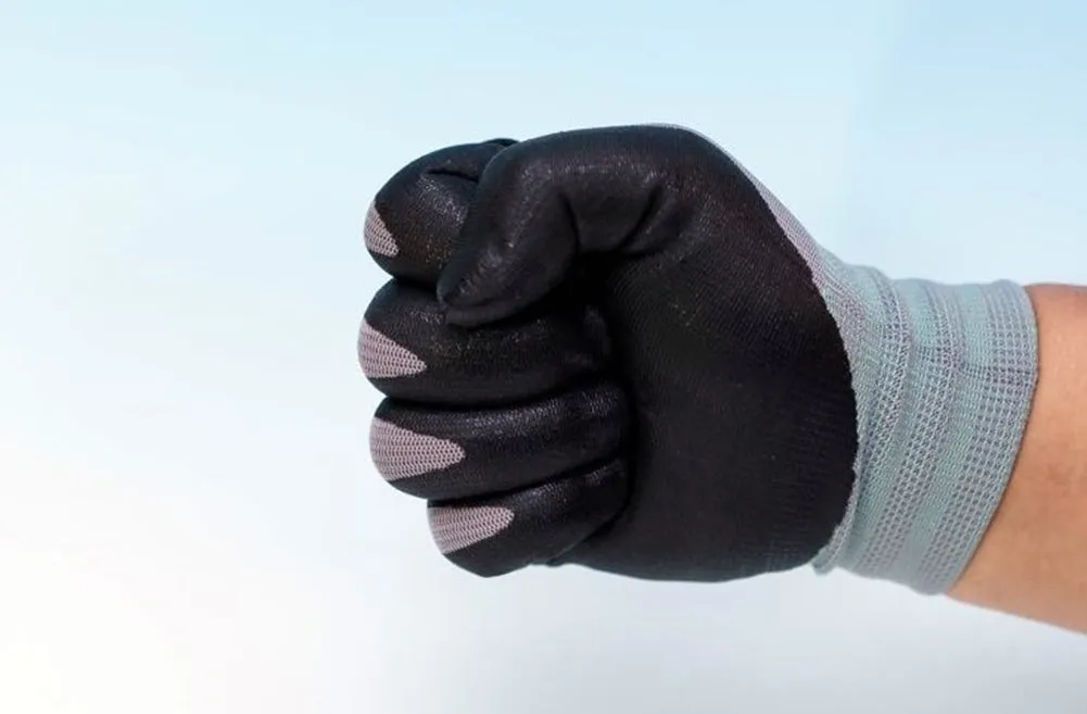 3M Nitrile Work Gloves Foam Coated, 10 Pairs Touch Screen, Machine Washable, Lightweight