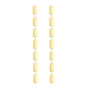 7 Tiered Marquis Earrings | Yellow Gold