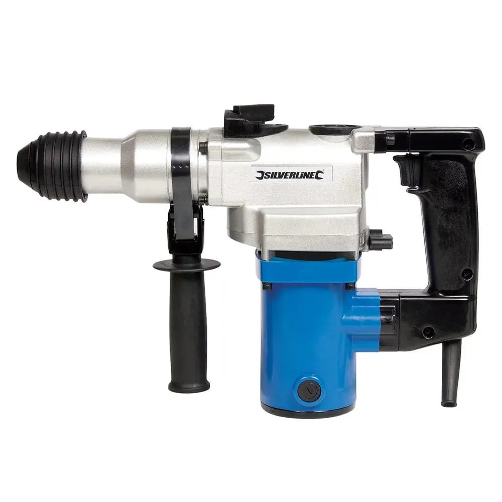 850w Diy 850w Sds Plus Hammer Drill 633821 Silverline