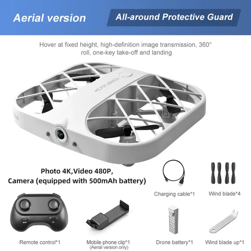 8K/4K Mini Quadcopter