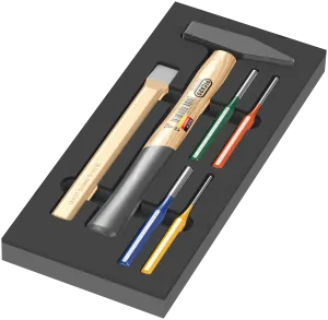 9782 Foam insert hammer set 1, 6 pieces - 05150182001