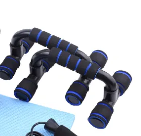 AB Roller Kit Strong Load-bearing with Push-Up Bar Jump Rope Knee Pad Home Gym Abdominal Core Muscle Exercise Fitness Equipment