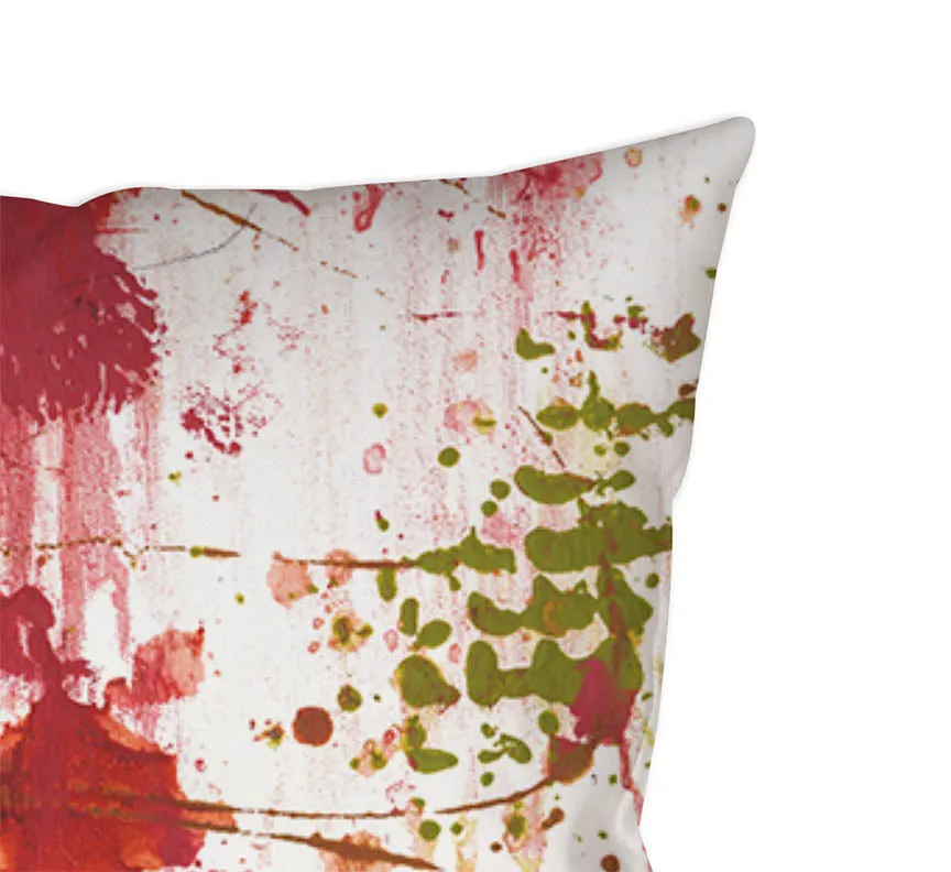 Abstract Throw Pillow 'Feel Good 01'