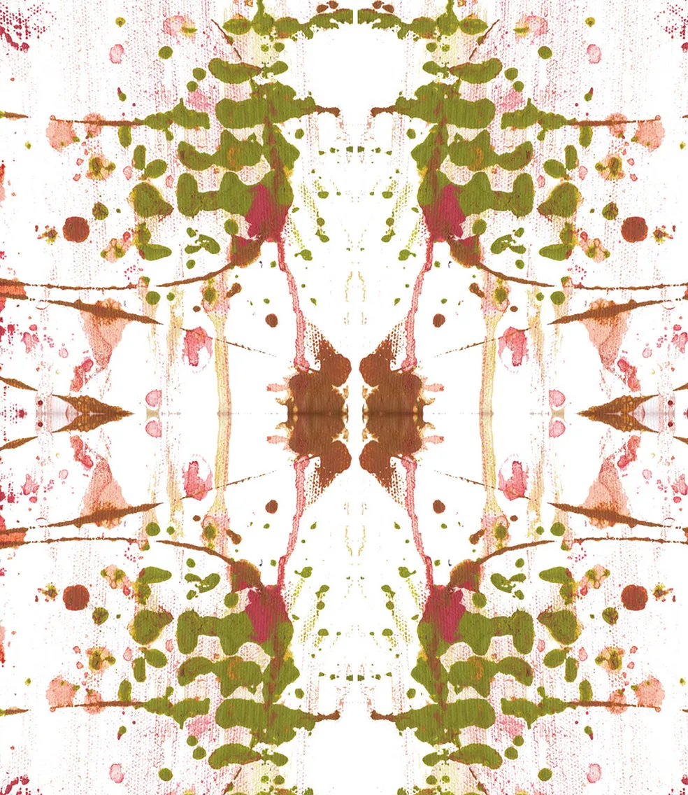 Abstract Throw Pillow 'Feel Good 02'