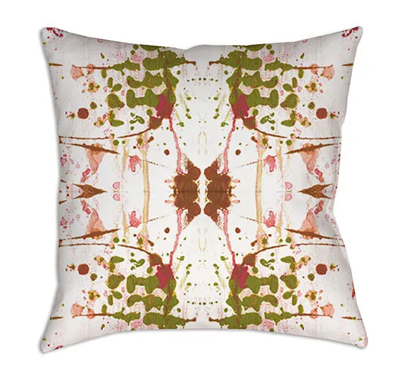 Abstract Throw Pillow 'Feel Good 02'