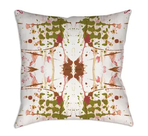 Abstract Throw Pillow 'Feel Good 02'