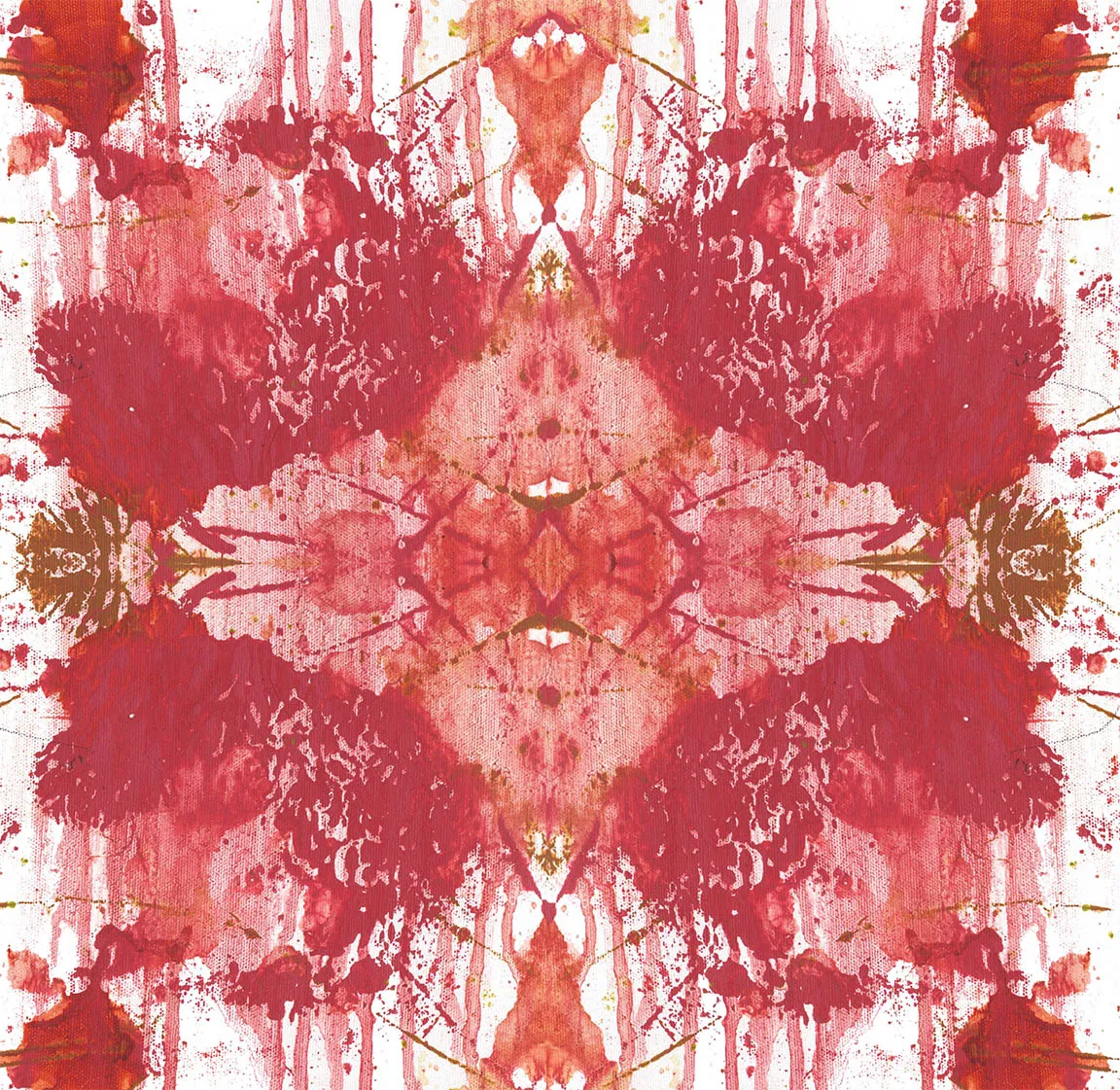 Abstract Throw Pillow 'Feel Good 06'