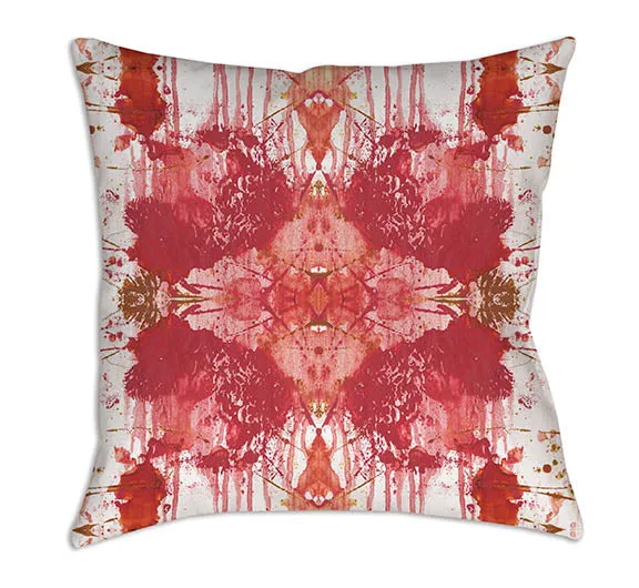 Abstract Throw Pillow 'Feel Good 06'