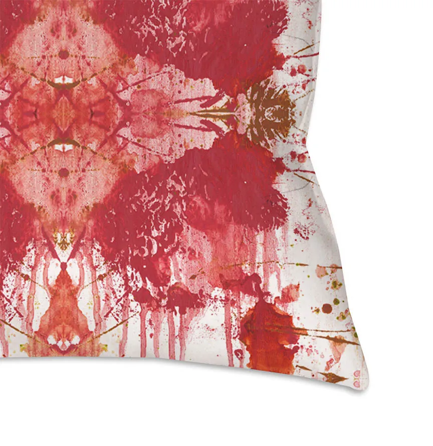 Abstract Throw Pillow 'Feel Good 06'