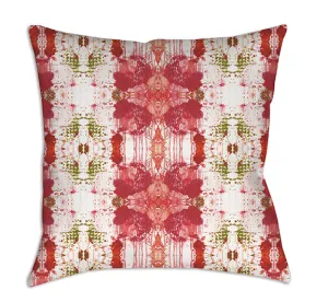 Abstract Throw Pillow 'Feel Good'