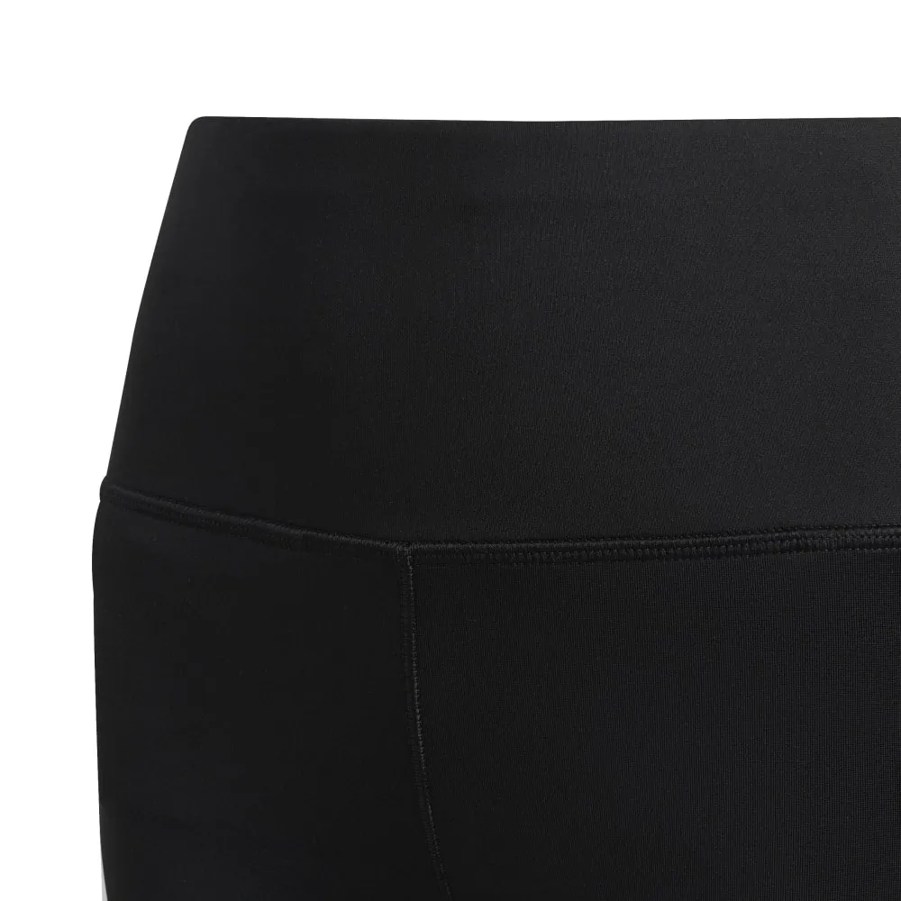 Adidas Girls Believe This 3-Stripes High-Rise Stretch Short Training Tights