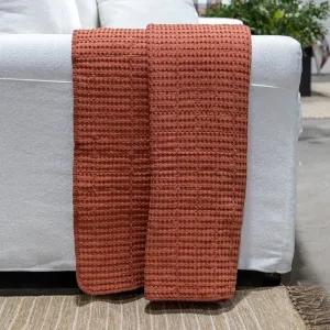 Adobe Waffle Throw
