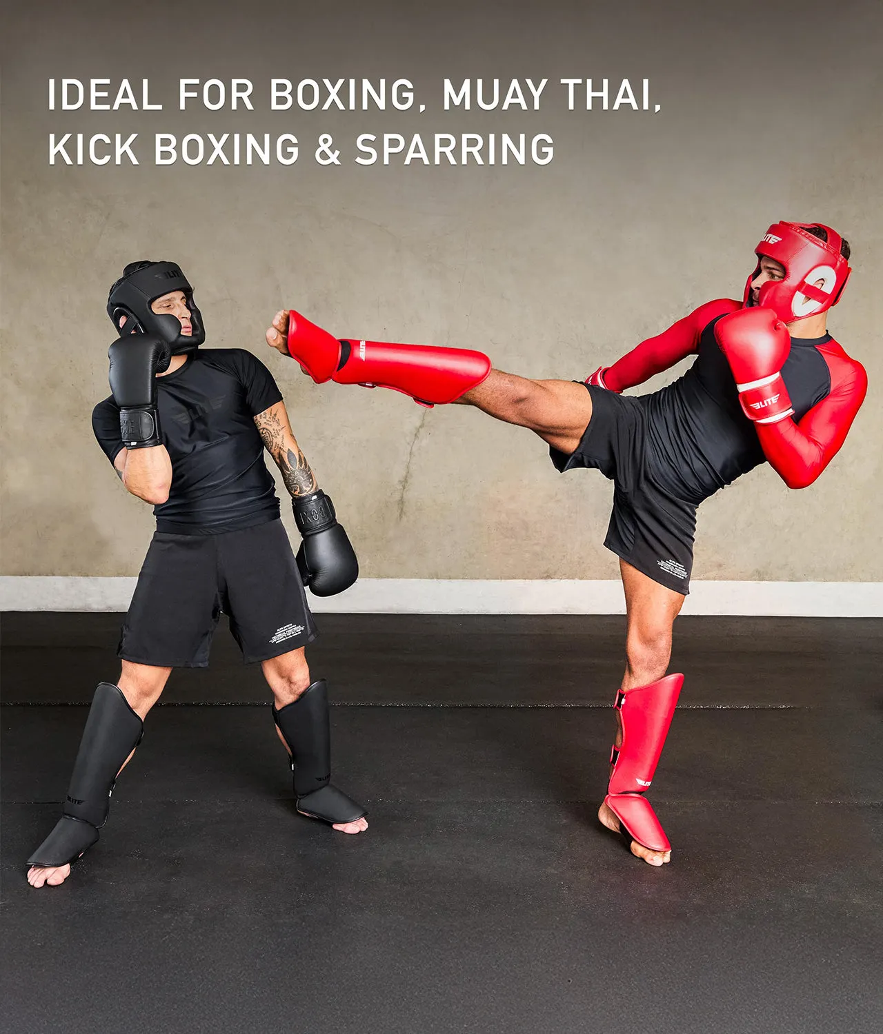 Adults' Red Muay Thai Headgear
