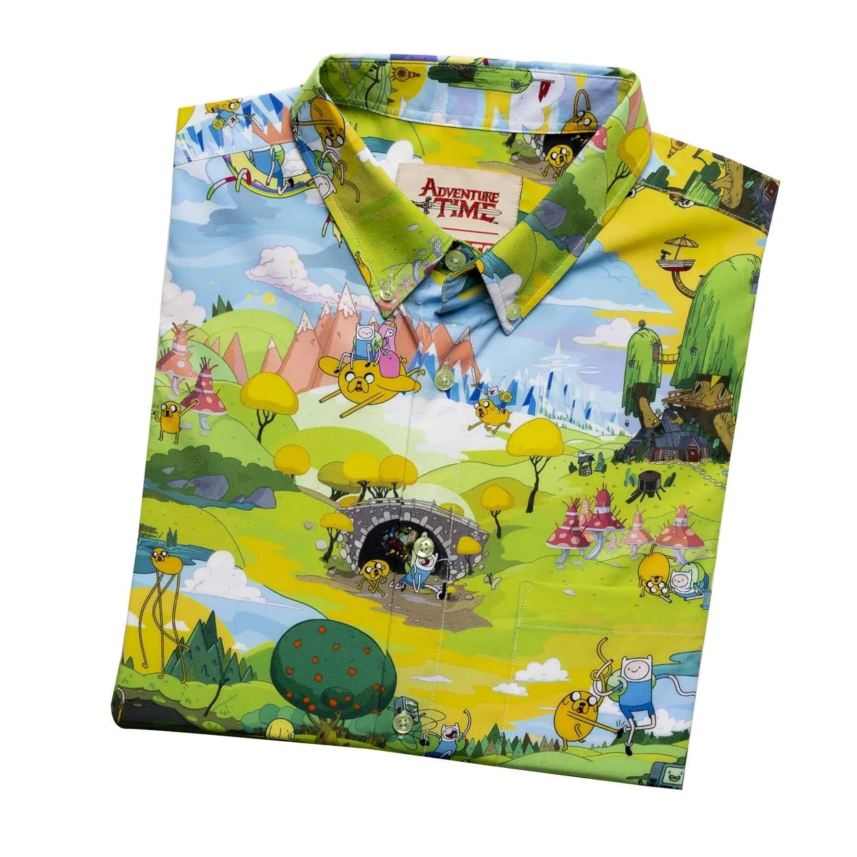 Adventure Time "Come Along with Me" – KUNUFLEX Short Sleeve Shirt