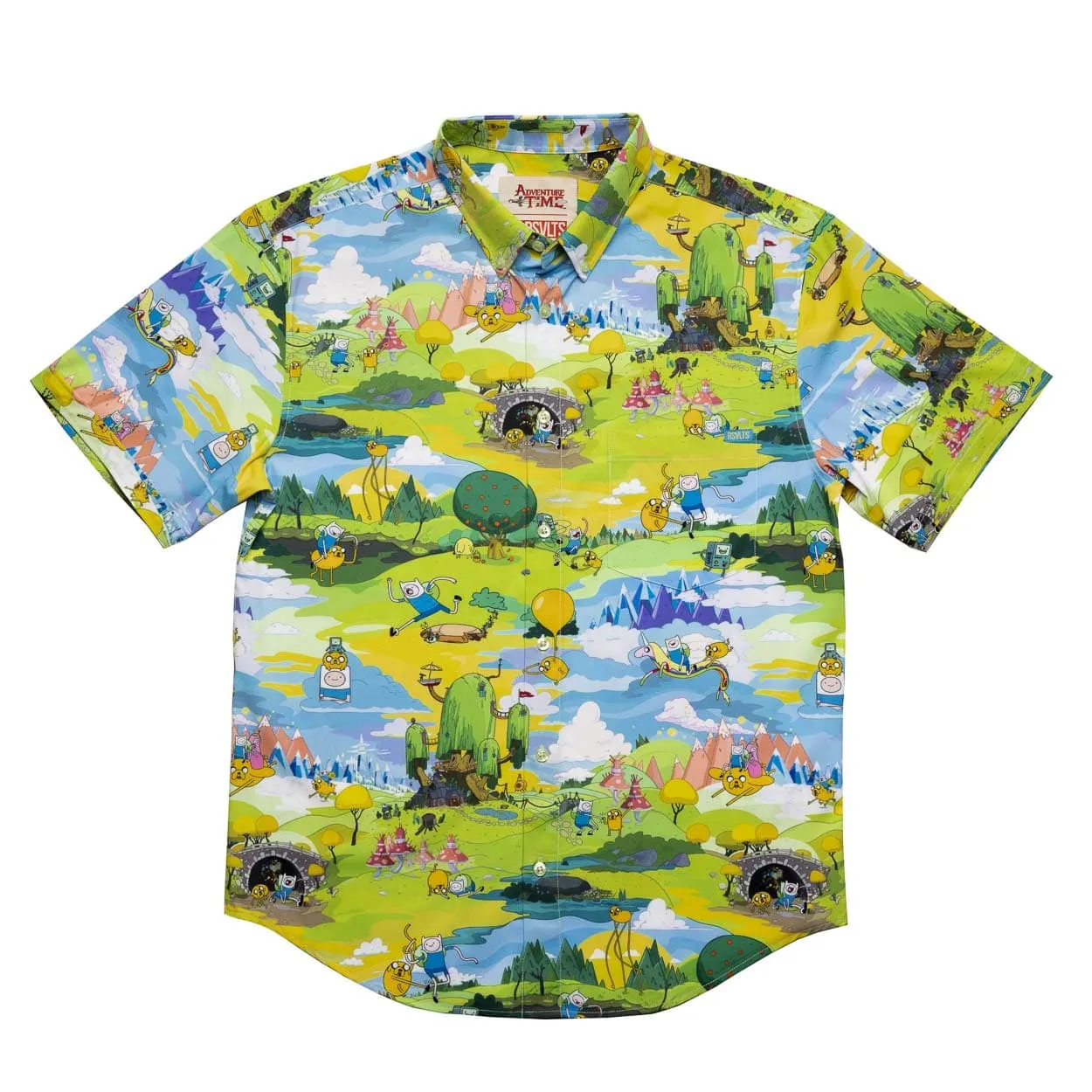 Adventure Time "Come Along with Me" – KUNUFLEX Short Sleeve Shirt