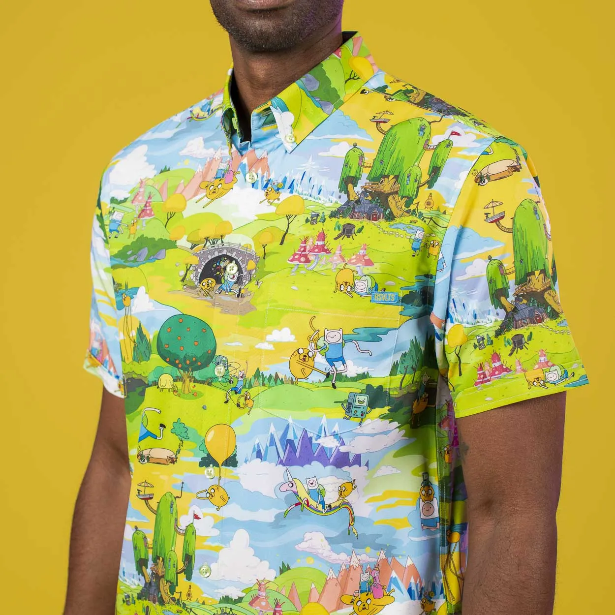Adventure Time "Come Along with Me" – KUNUFLEX Short Sleeve Shirt