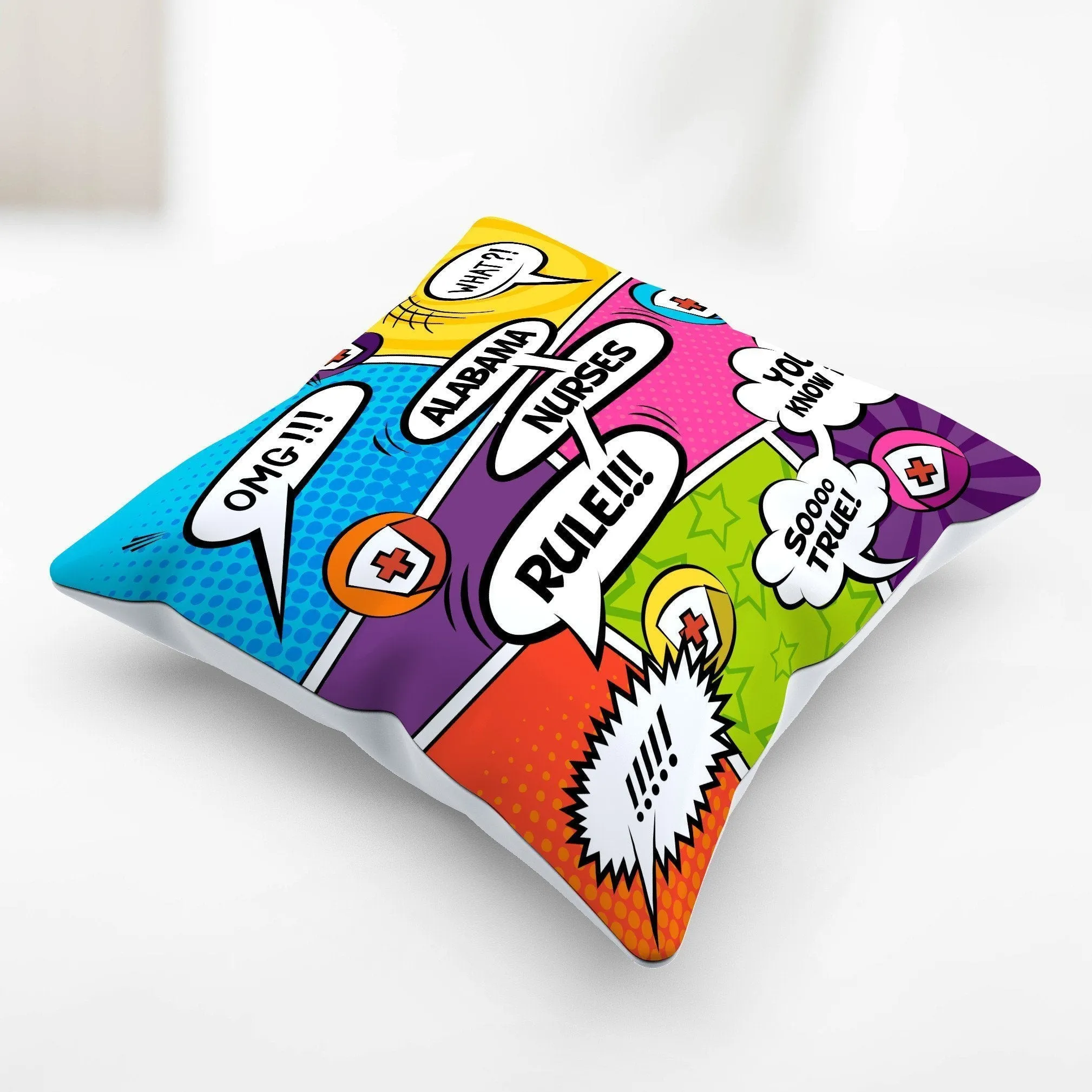 AL Comic Nurse Pillowcase