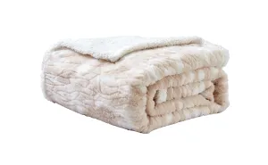 Alaska Faux Fur Sherpa Blanket King Size