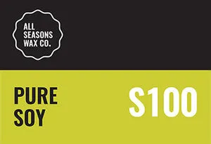 All Seasons Wax Company: S100 Pure Soy