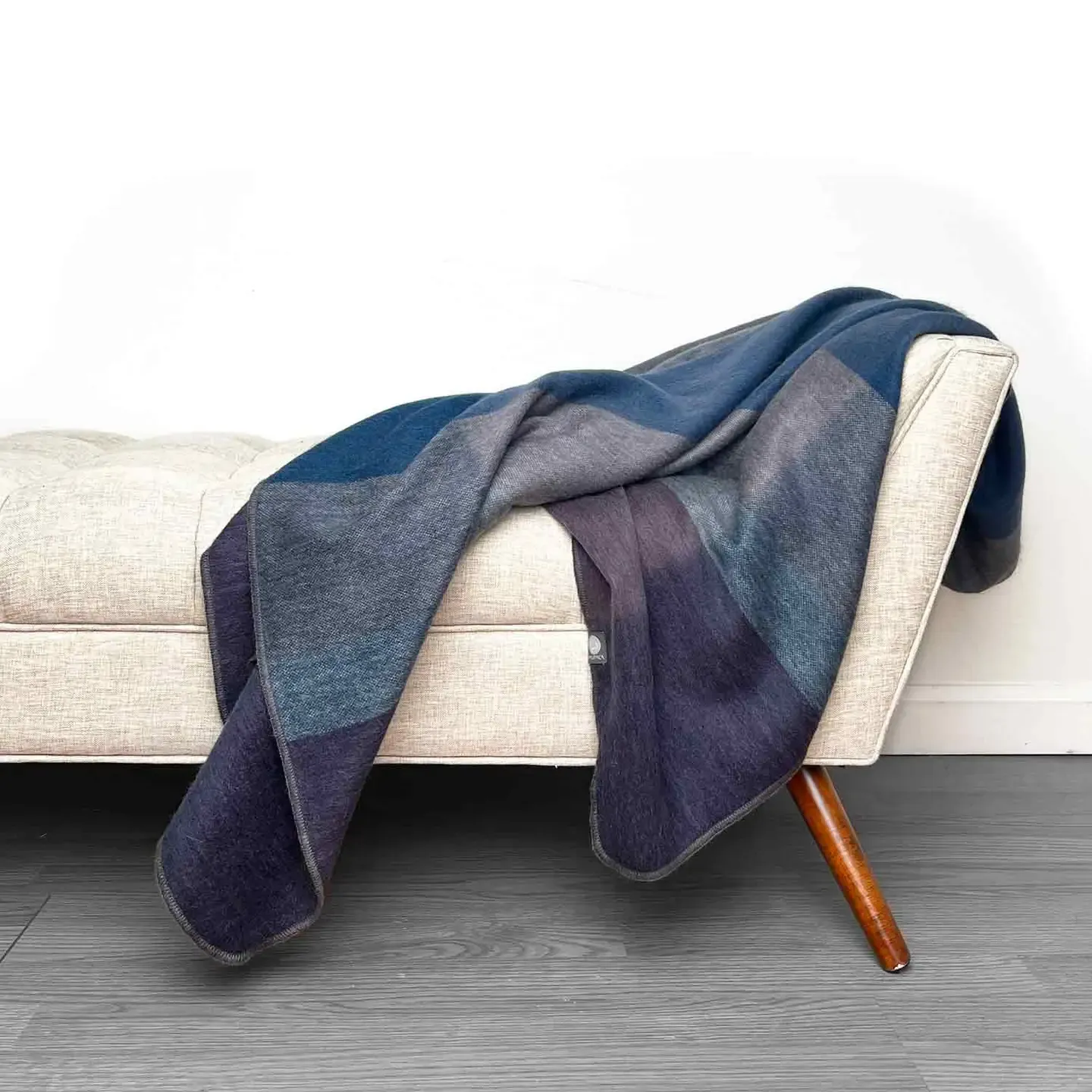 Alpaca Throw in Plum