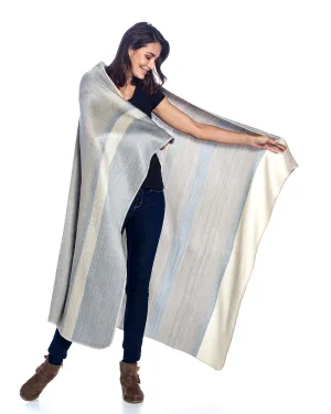 Alpaca Throw / Silver Birch