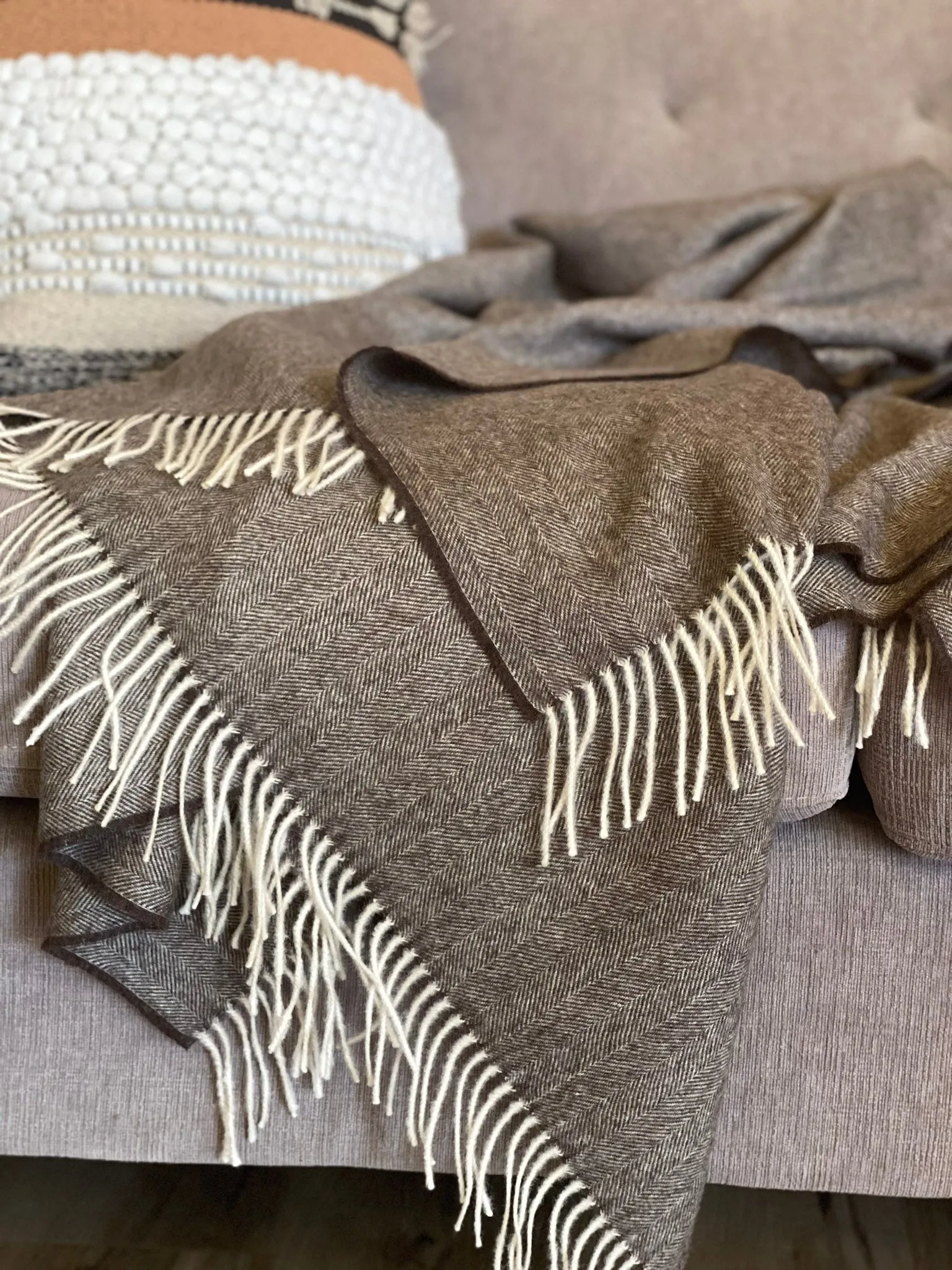 Alpaca Wool Blanket - Cordillera Rim