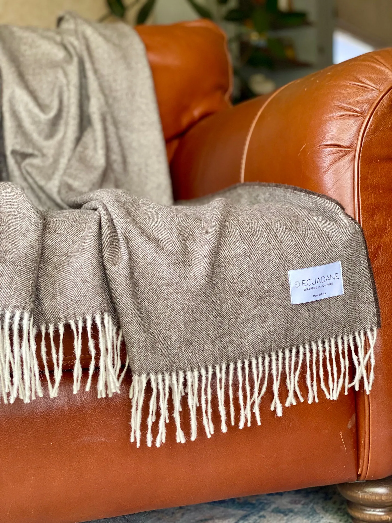 Alpaca Wool Blanket - Cordillera Rim