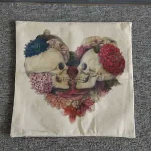 Amazing Decorative Skull Cushion Cover