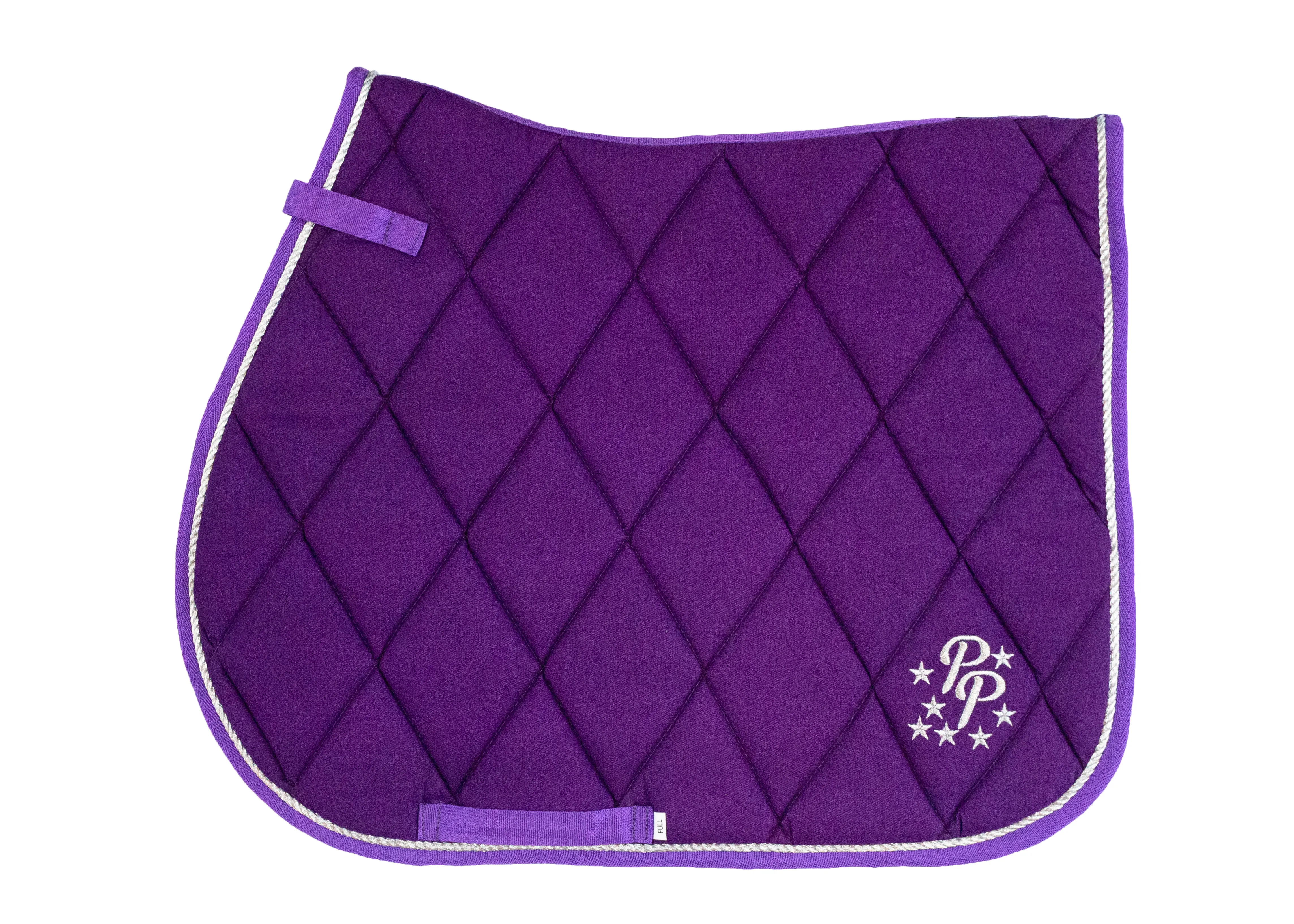 Amethyst Purple Saddle Pads - Jump, GP, and Dressage cuts