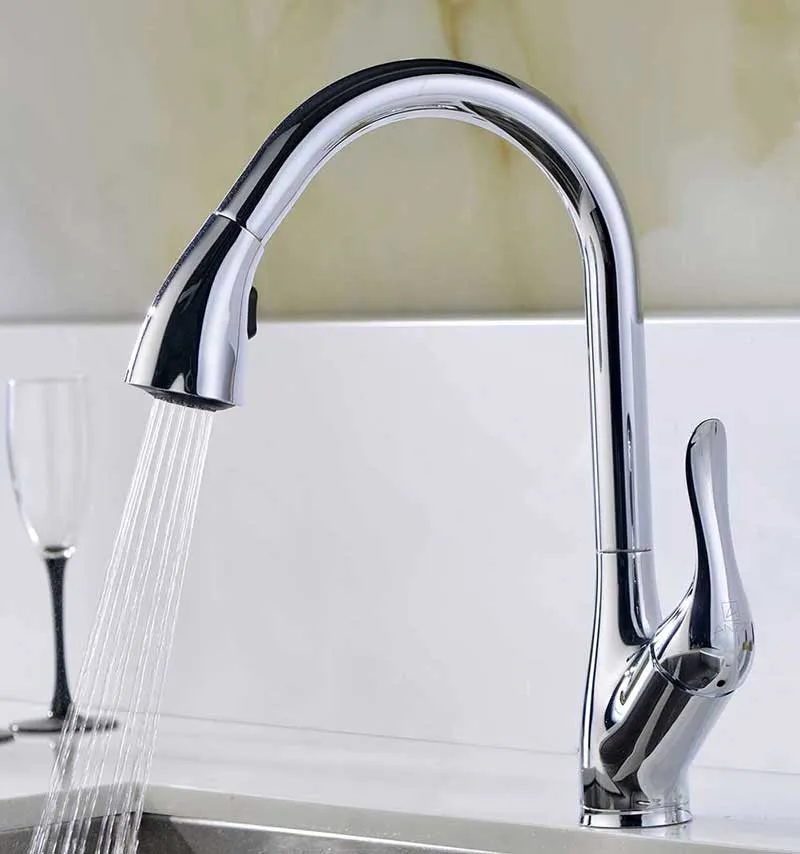 Anzzi ELYSIAN Farmhouse Stainless Steel 33 in. Double Bowl Kitchen Sink and Faucet Set with Accent Faucet in Polished Chrome