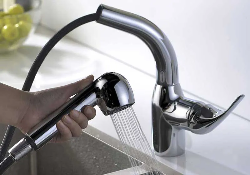 Anzzi ELYSIAN Farmhouse Stainless Steel 36 in. Double Bowl Kitchen Sink and Faucet Set with Harbour Faucet in Polished Chrome