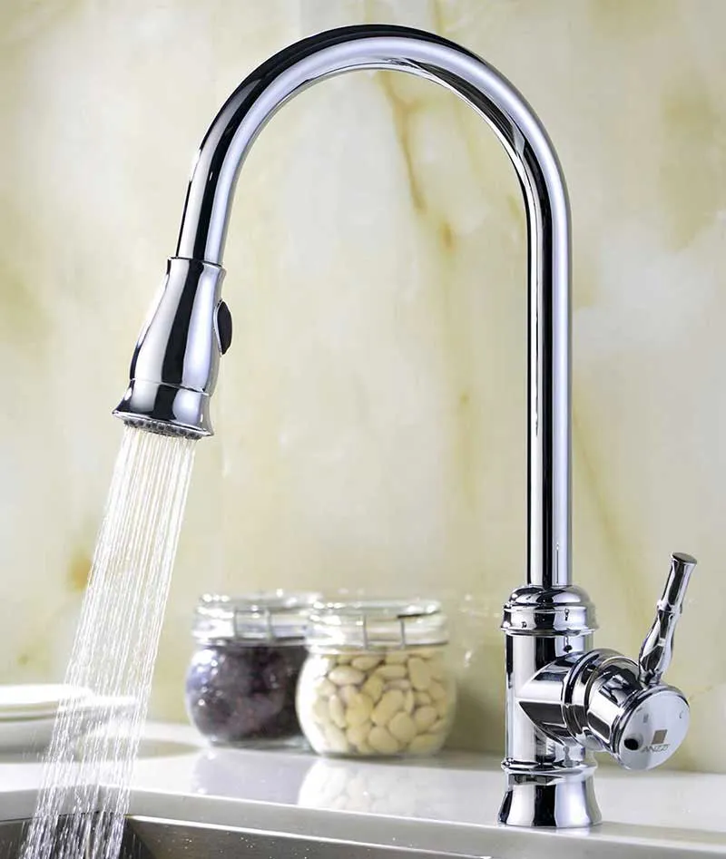 Anzzi VANGUARD Undermount Stainless Steel 30 in. Single Bowl Kitchen Sink and Faucet Set with Sails Faucet in Polished Chrome