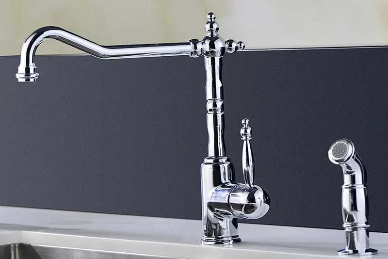 Anzzi VANGUARD Undermount Stainless Steel 32 in. Double Bowl Kitchen Sink and Faucet Set with Locke Faucet in Polished Chrome