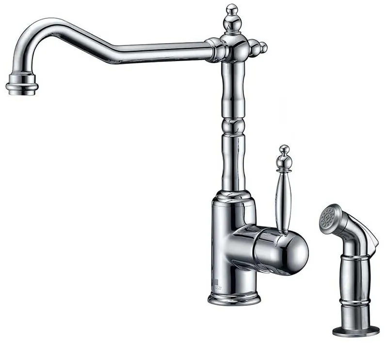 Anzzi VANGUARD Undermount Stainless Steel 32 in. Double Bowl Kitchen Sink and Faucet Set with Locke Faucet in Polished Chrome
