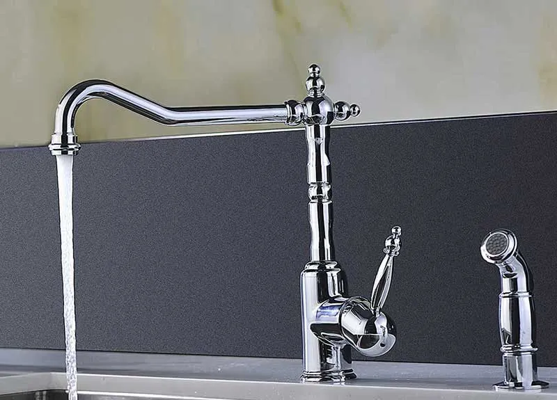 Anzzi VANGUARD Undermount Stainless Steel 32 in. Double Bowl Kitchen Sink and Faucet Set with Locke Faucet in Polished Chrome