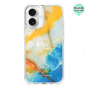 Aqua Sunlight - iPhone 16 Clear Bumper MagSafe Case