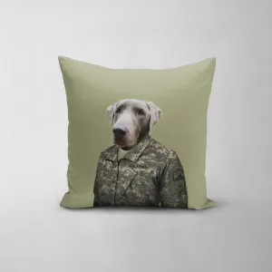 Army Man - Custom Throw Pillow