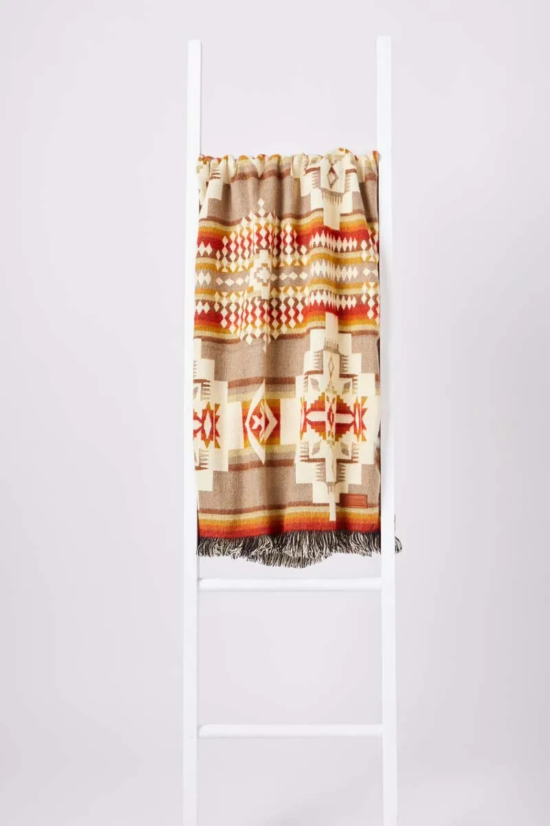 Artisan-Made Southwestern Blanket - Andes Beach Throw