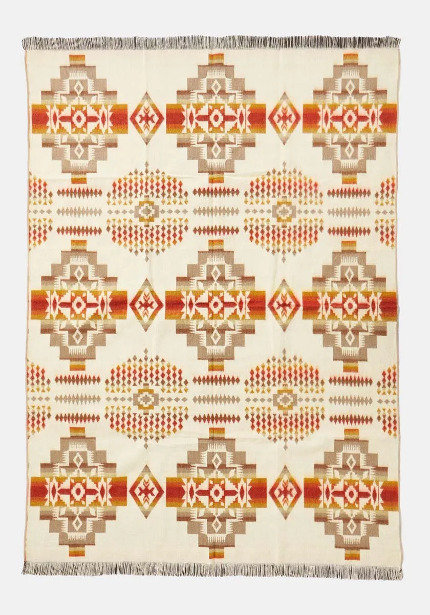 Artisan-Made Southwestern Blanket - Andes Beach Throw