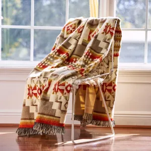 Artisan-Made Southwestern Blanket - Andes Beach Throw