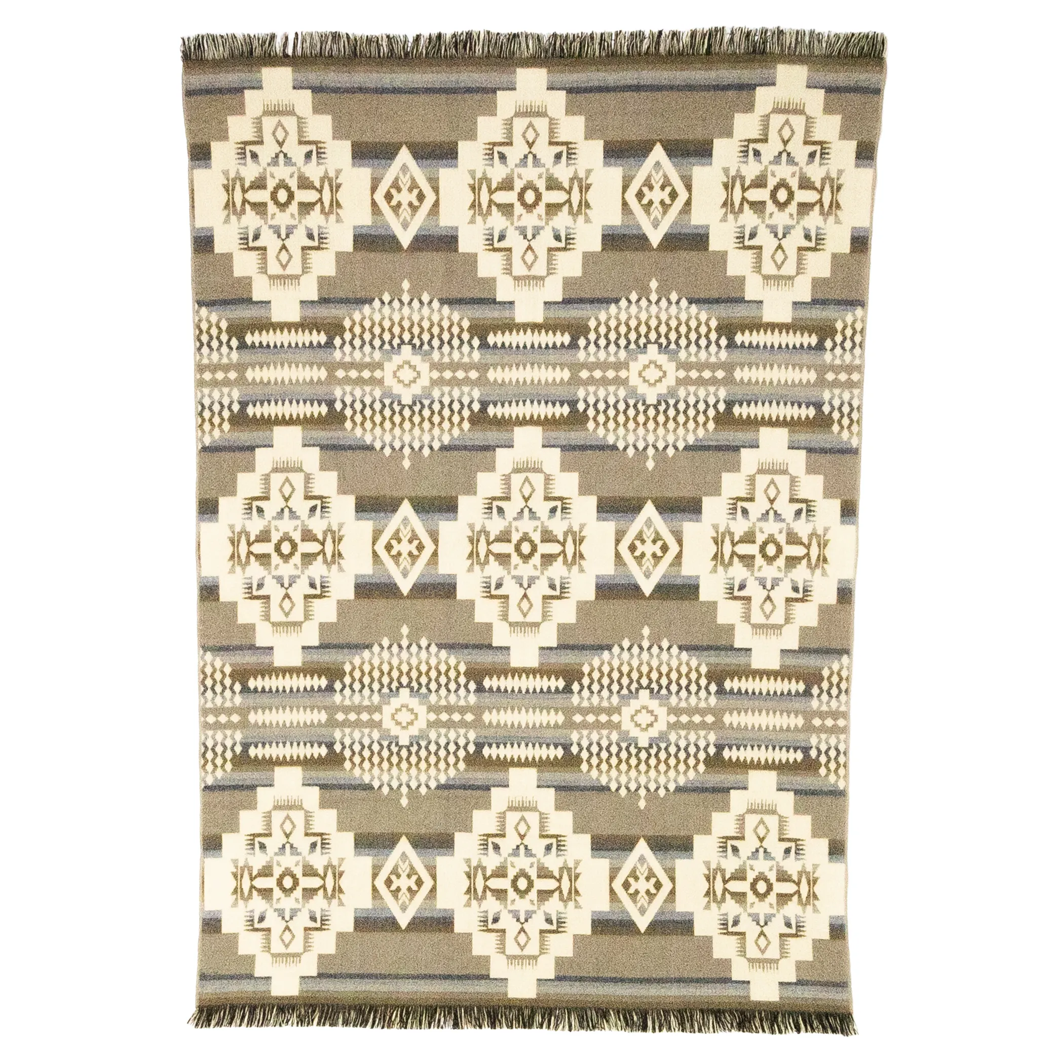 Artisan-Made Southwestern Blanket - Andes Cloud Throw
